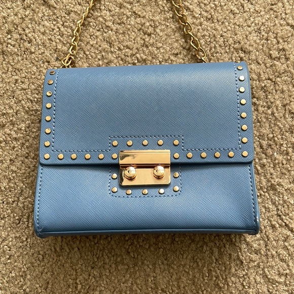 Blue Zara Purse - Picture 1 of 4